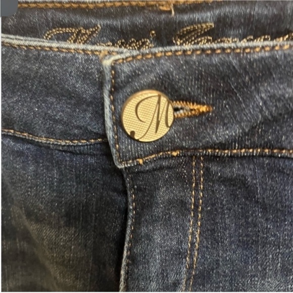 MAVI Rolled rolled Cuff Jean Shorts Women's dark wash vacation outdoors summer - Picture 9 of 12